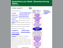 Tablet Screenshot of bowlskitchen.com